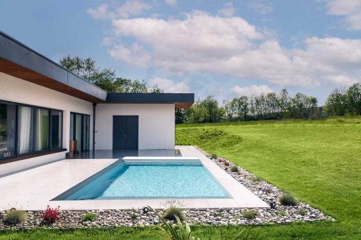 Piscine AQUAFEAT Volet immergé
